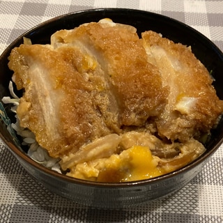 焼肉のたれで簡単カツ丼